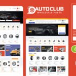AutoClub - Shopify Multipurpose Theme for Spareparts, Garage Equipment Stores