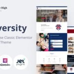 Cedar High - University Multipurpose Classic Elementor WordPress Theme