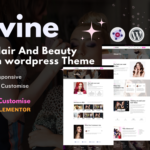 Divine Hair And Beauty Salon- Wordpress Theme