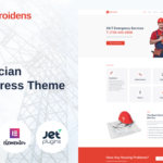 Electroidens - Electrician website with WordPress Elementor Theme