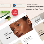 Glossier - Multipurpose Sections Shopify Theme