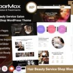 Haarmax - Hair Beauty Salon Hairdresser Barber Shop WordPress Theme
