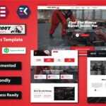 Kart Scout - Karting Club WordPress Elementor Template