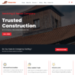 koncrete Construction Building Roofing Wordpress Themes
