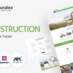 Naturalex - Construction Multipurpose Classic WordPress Elementor Theme