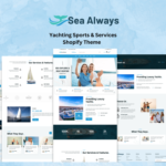 Sea Always - Yachting & Water Sports Services Shopify Theme