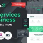 ServaX - IT Services Business WordPress Elementor Theme