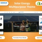 Solar Genius - Solar, Wind & Renewable Energy Store Shopify Theme