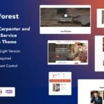 Woforest - Carpenter and Craftsman Service WordPress Theme
