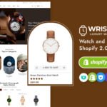 WristWise - Watches & Accessories - Shopify Theme