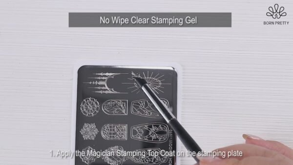 5pcs Magician Stamping Nail Kit