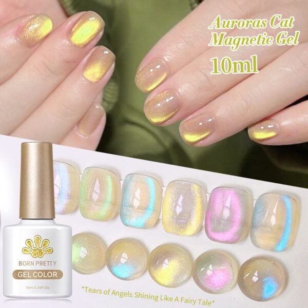 6 Colors Cat Magnetic Gel Polish Set 10ml