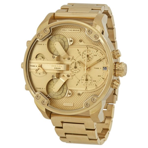 Diesel Mr. Daddy 2.0 Chronograph All Gold Men's Watch DZ7399