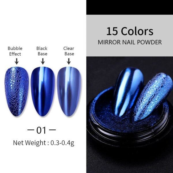 Metallic Mirror Effect Chrome Nail Powder