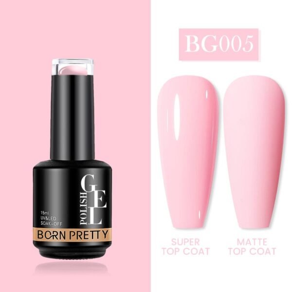 Pink Color Gel Polish BG005 15ml