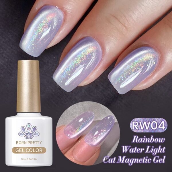 Rainbow Water Light Cat Magnetic Gel RW04 10ml