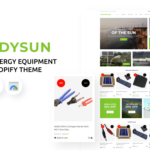 ReadySun - Solar Energy Equipment Store Shopify Theme