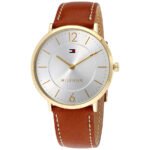 Tommy Hilfiger Ultra Slim Silver Dial Men's Watch 1710353