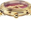 Versace Virtus Gold Mini Red Dial Women's Watch VET300321