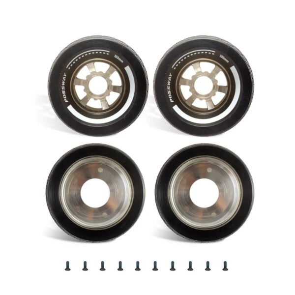 105mm Shock-Absorbing Wheels