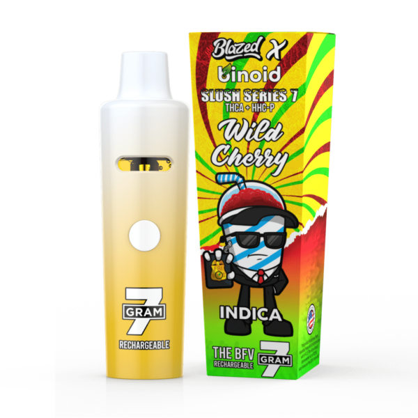 7 Gram THCA Disposable Vape - Slush Series - Blazed x Binoid