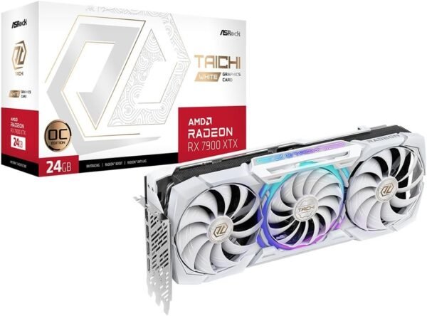 ASRock AMD Radeon RX 7900 XTX Taichi White 24GB OC GDDR6