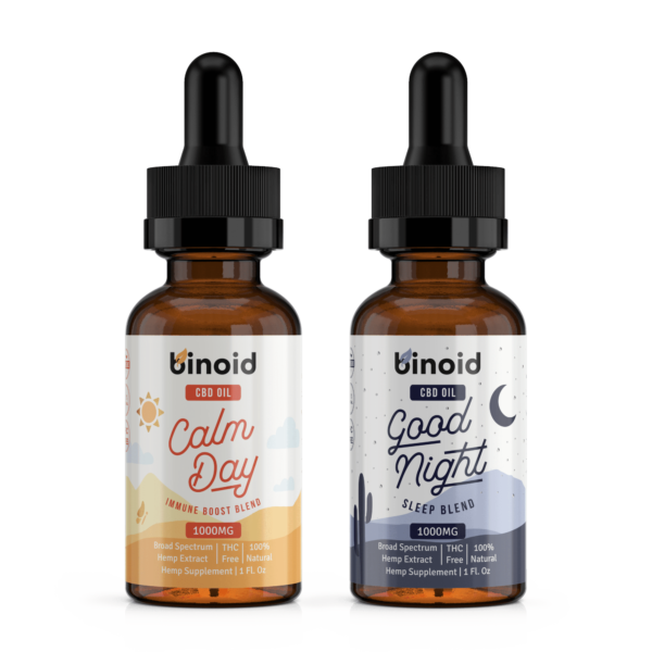 Binoid CBD Oil - Day & Night Bundle