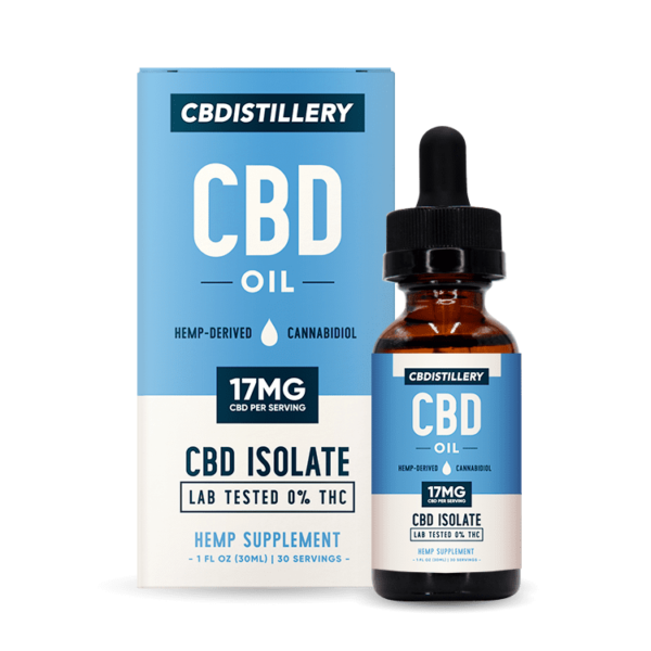 CBDistillery THC-Free CBD Oil Tincture 500mg