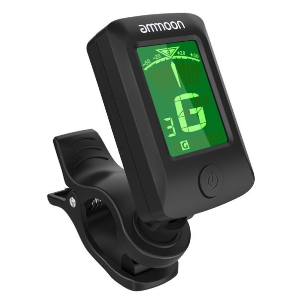 Clip-On Digital Guitar Tuner - Precision Device for Music Enthusiasts