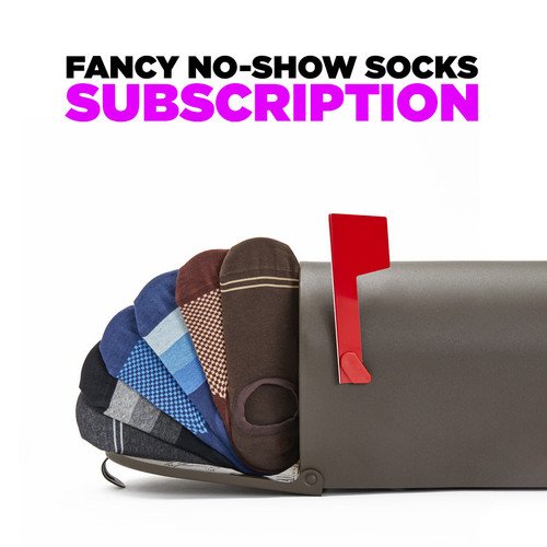 Fancy No Show Sock Subscription