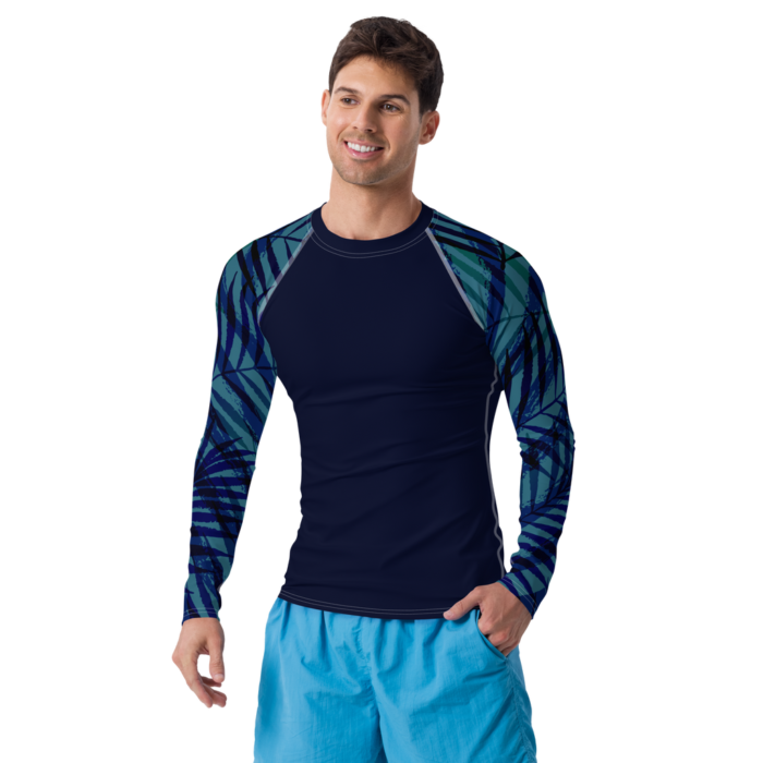 Find Your Coast® Tropical Sleeve Rash Guard UPF 50+