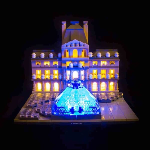 Louvre Lego Light Kit