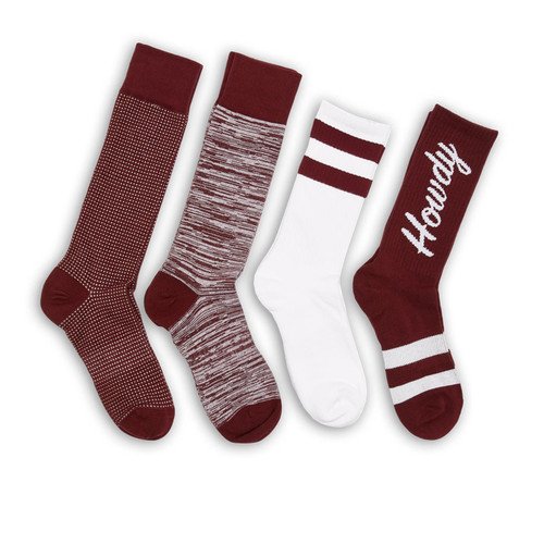 Maroon Mixed 4 Pack -B