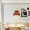 Modern Dome Pendant Light Resin Shade