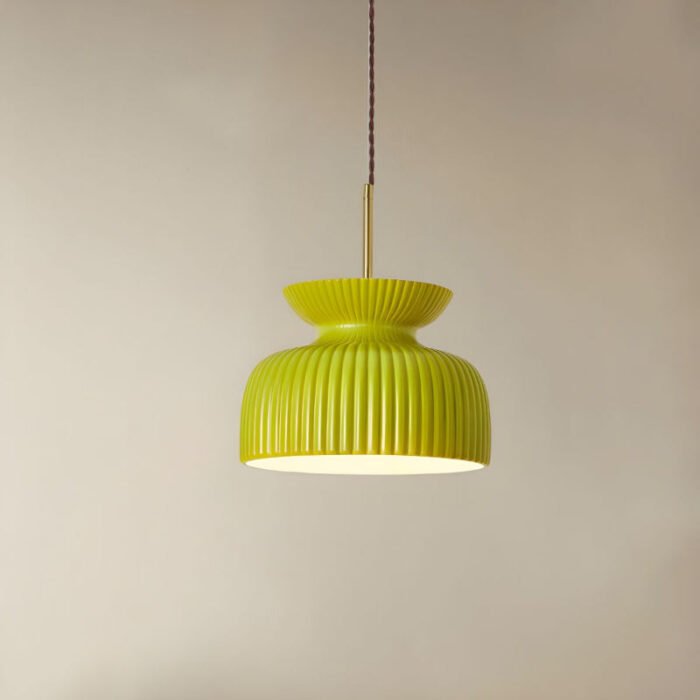 Modern Dome Pendant Light Resin Shade