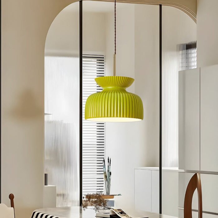 Modern Dome Pendant Light Resin Shade