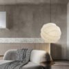 Modern Large Pendant Light Chic Fabric Chandelier