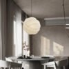 Modern Large Pendant Light Chic Fabric Chandelier