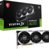 MSI Gaming GeForce RTX 4070 12GB GDDR6X Ventus 3X OC GPU