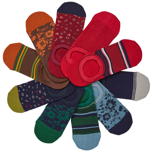 No-Show Sock 10-Pack - P1 [ SMALL ]