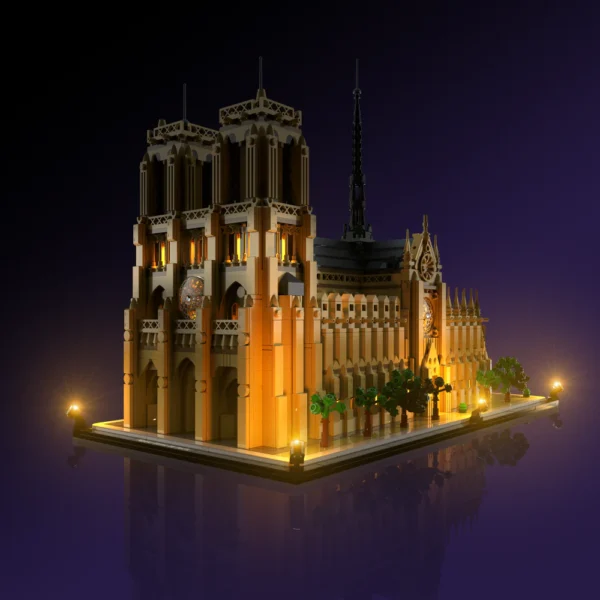 Notre-Dame De Paris Lego Light Kit