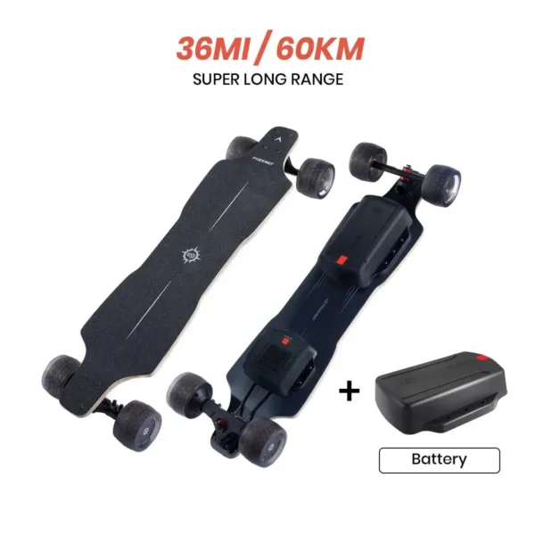 Possway T3 Electric Skateboard Battery Bundle