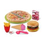 Simulation Game DIY Hamburger and Pizza Play Food Toy Set (Free Shipping Worldwide)