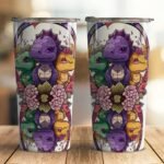 Cute Cartoon Dinosaur Tumbler