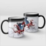 Premium Octopus 3D Color Changing Magic Mug