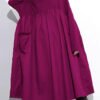 Chic Purple shift dress cotton clothing dress