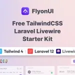 FlyonUI - Free Tailwind CSS Laravel Livewire Starter Kit