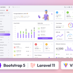 Materio Dashboard PRO - Laravel 11