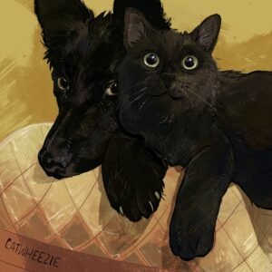 Sisters, not twins - Catwheezie's Print Gallery
