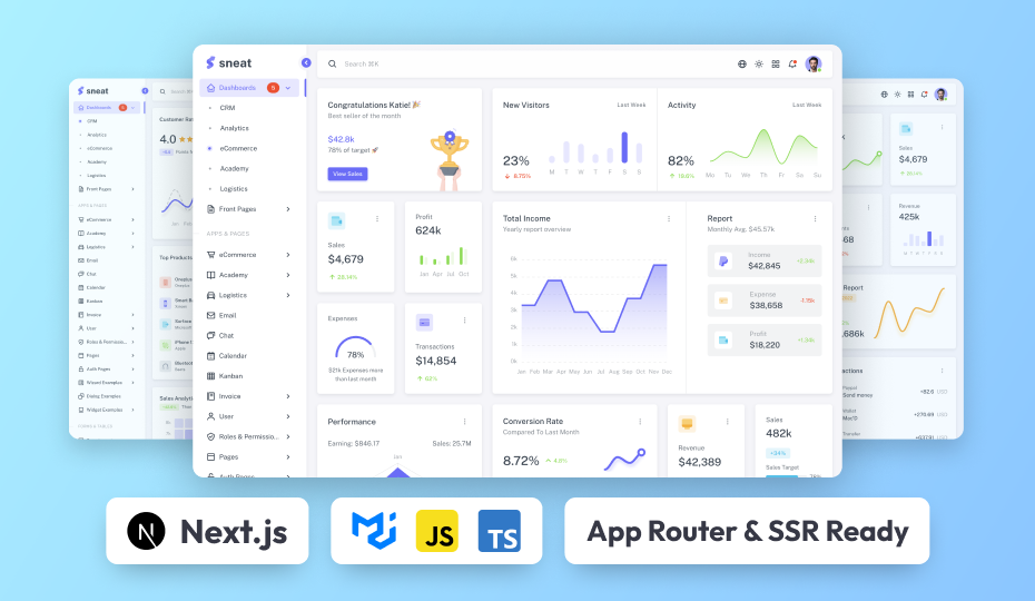 Sneat – MUI Next.js Admin Template